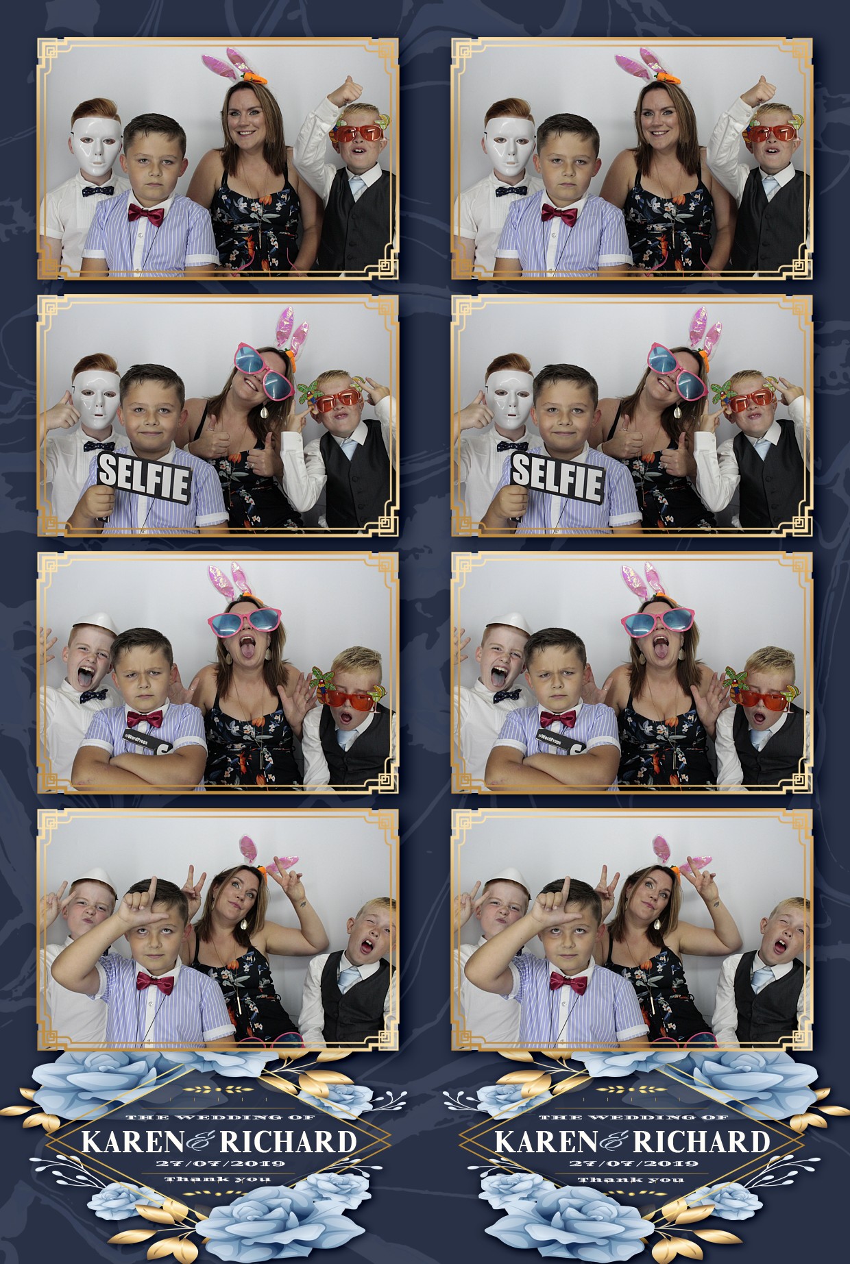 Richard & Karen's Wedding Reception | View more photos from the event at gallery.myphotoboothexperience.co.uk/u/MyPhotoBoothExperienceLtd/Richard-Karens-Wedding-Reception